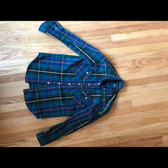 J Crew flannel plaid shirt - Picture 8 of 8